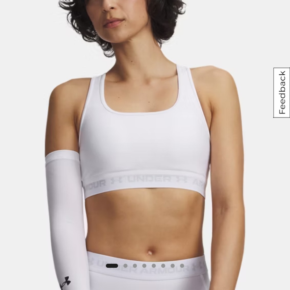 Under Armour Classic White Sports Bra